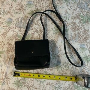 Samara Black vegan Leather Women's Bag